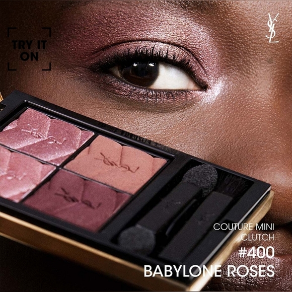 Yves Saint Laurent Couture MiniClutch Eyeshadow Palette 400 Babylone Roses NIB - Picture 4 of 6